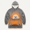 Farlique Beheizter Kuschel-Hoodie mit Känguru-Tasche
