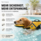 Farlique Hunde-Schwimmweste mit Kopfstütze